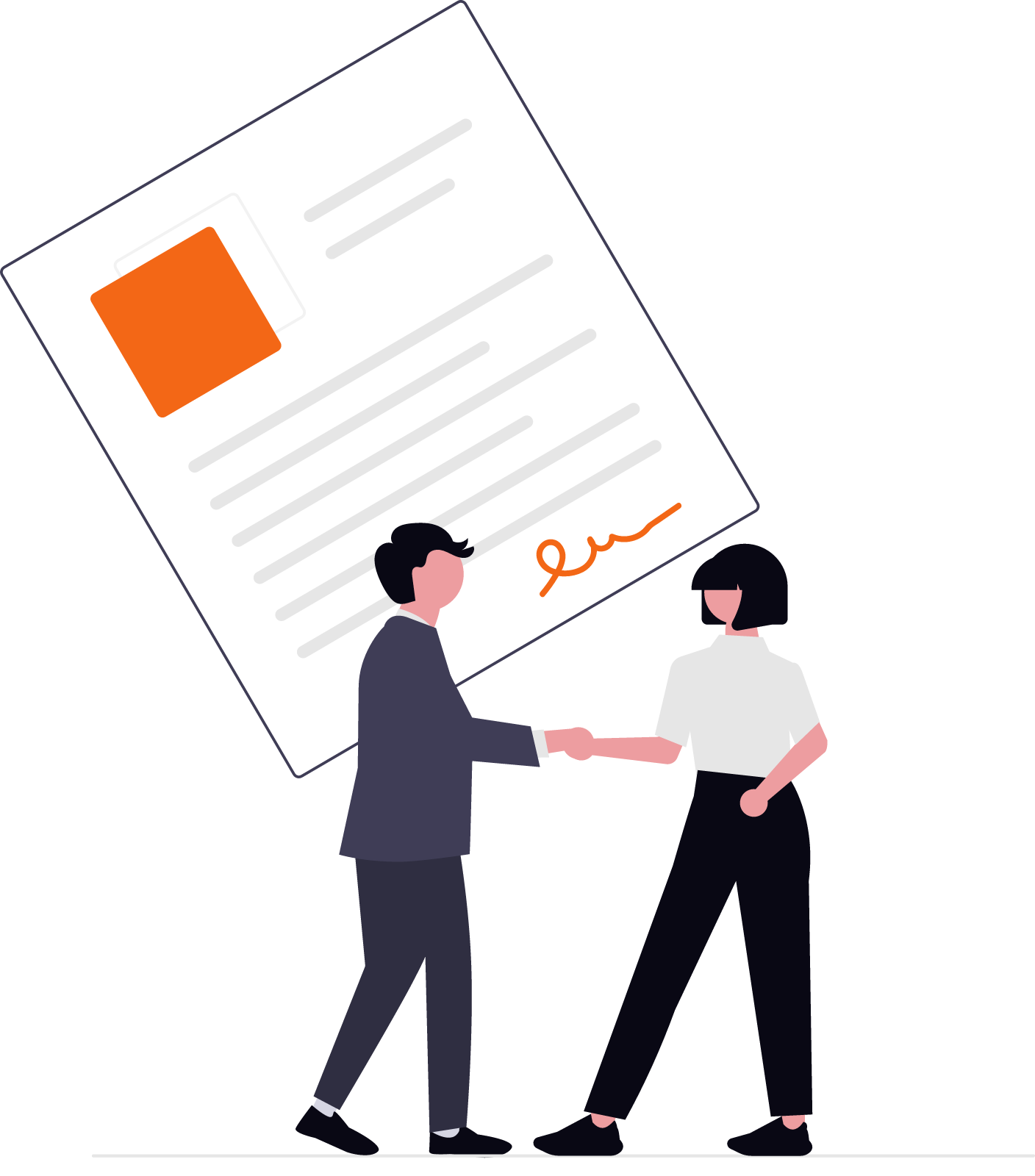 Ilustracja lead generation B2B