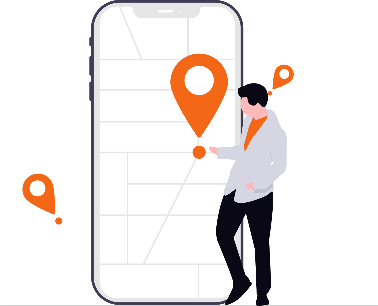 Ilustracja biznesu lokalnego